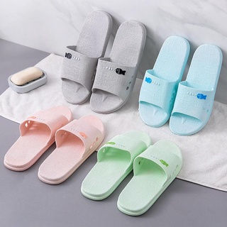 Dép Nữ Đi Trong Nhà Mềm Êm Chống Trượt Hình Cá Siêu Đẹp 4 Màu Pastel