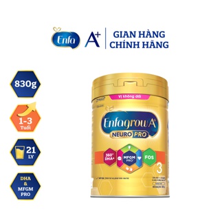 Sữa bột Enfagrow A+ Neuropro 3 830g