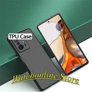 Ốp lưng dẻoTPU nhám mỏng cho Xiaomi Mi 11T - Mi 11T Pro chống vàng ố