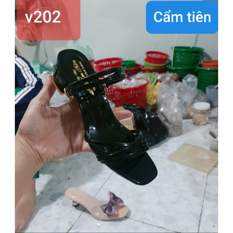 [Ảnh thật] sandal nữ đẹp gót 5 phân