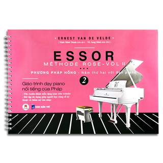 Sách - Phương pháp hồng năm thứ hai với đàn piano (HH)
