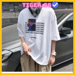 Áo thun tay lỡ form rộng unisex Tiger.86 AFR193