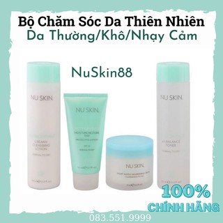 Bộ 4 Chăm Sóc Da Thiên Nhiên Nutricentials Dành Cho Da Thường/Khô/Nhạy Cảm NuSkin 88