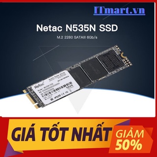 Ổ SSD M2 2280 SATA 120GB Netac N535N Chính Hãng - Mới Bảo hành 36 tháng