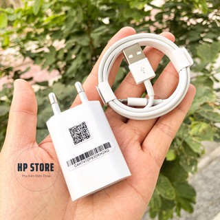 Combo Củ Sạc Dẹt + Dây Sạc ip Dành Cho Các Dòng 6/6P/7/7P/8/8P/X/XSMAX