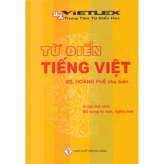 Sách - Từ Điển Tiếng Việt