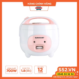 Nồi cơm điện Sunhouse 1.8 lít SHD8607W