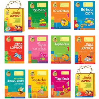 Bộ Sách 10 Cuốn Chuẩn Bị Cho Bé Vào Lớp 1