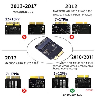 Thẻ Chuyển Đổi M.2 Ngff SSD Sata Cho macbooks AIR 2010-2011 A1369 A1370 Sang M.2 Ngff Sata