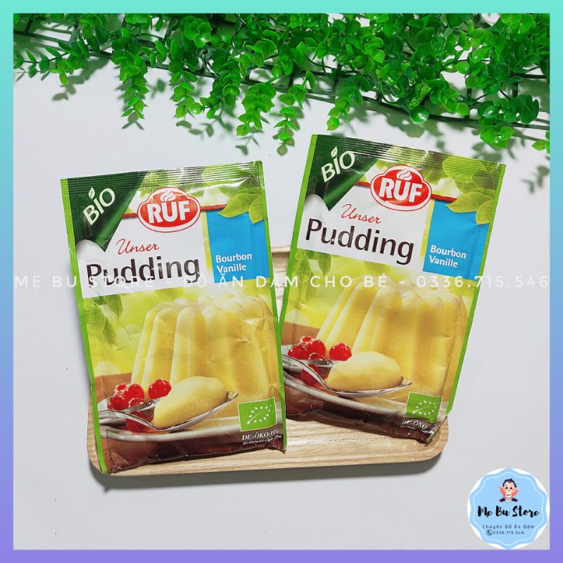 Bột pudding hữu cơ Ruf Đức 49g