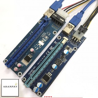 Bộ riser gắn vga ngoài cho case đồng bộ đào bit coin