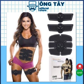 Bộ 3 máy tập thể dục đánh tan mỡ bụng đào tạo cơ bắp EMS Smart Fitness