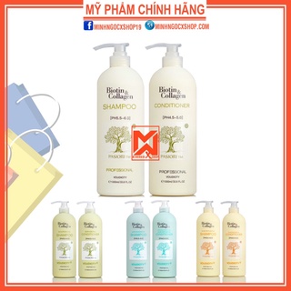 Dầu gội BIOTIN collagen, dầu gội xả BIOTIN collagen Voudioty 500ml - 1000ml Đủ Màu Chính Hãng