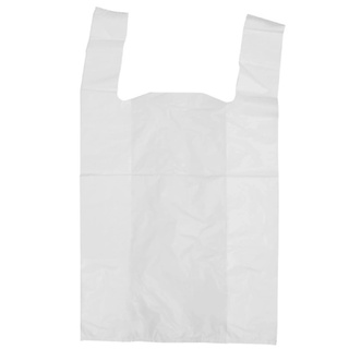 Túi nilong siêu thị tự huỷ sinh học màu trắng sữa loại 3kg (25x35cm)