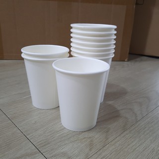 Bộ 100 Ly Giấy Cafe 275ml ( 9oz) Kèm Nắp