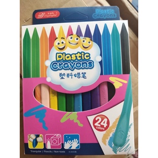 Bộ màu sáp hữu cơ có 24c cho bé