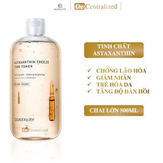Toner nước hoa hồng Astaxanthin QUARXERY 500ml dưỡng ẩm chống lão hóa, chống nhăn trẻ hóa làn da
