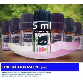 Tinh dầu thiên nhiên Nikascent (5ml) giúp khử mùi, thơm phòng, giảm căng thẳng, làm sạch không khí