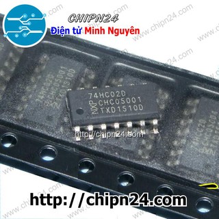 [2 CON] IC 74HC02 SOP-14 (SMD Dán) (74HC02D 7402)