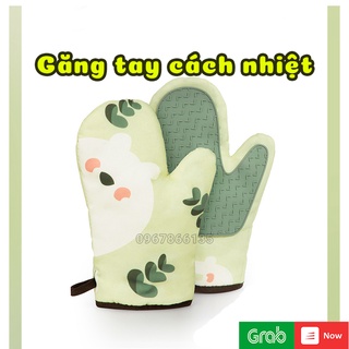 Găng tay cách nhiệt lò nướng, lò vi sóng chống nóng, chống trơn trượt ở nhiệt độ cao