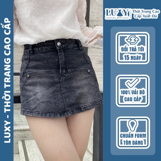 Quần jean giả váy chất đẹp co giãn 4 chiều Luxy V18 đủ size từ 40kg-75kg
