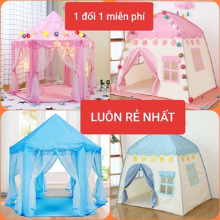 LỀU CÔNG CHÚA, LỀU HOÀNG TỬ CHO BÉ vui chơi trong nhà và dã ngoại Hàng loại I [ BH 12 THÁNG ]
