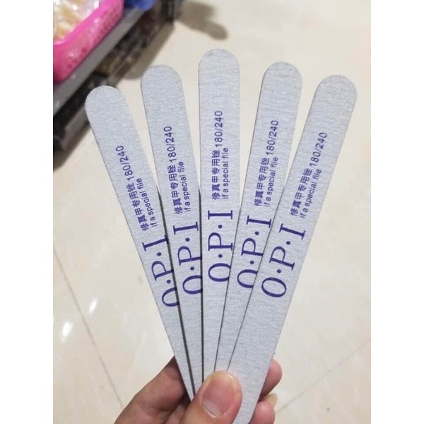 Combo 5 cái    Dũa Mỏng OPI 180/240