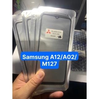 Kính ép Samsung A12 / A02 / M127 ( Liền keo )