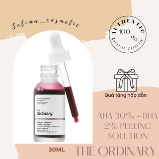 Serum tẩy da chết hoá học The Ordinary AHA 30% + BHA 2% Peeling Solution 30ml