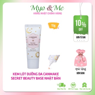 Kem lót dưỡng da Canmake Secret Beauty Base - Clear Natural 15g
