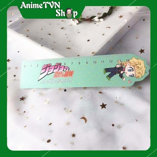 Thước Kẻ Nhựa phủ nhũ Anime/Manga JoJo no Kimyou na Bouken - Nhiều mẫu In hình siêu xinh