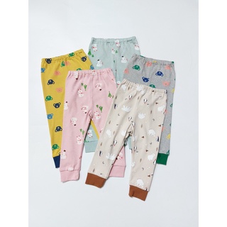 Quần cotton bo gấu cho bé xuất Hàn