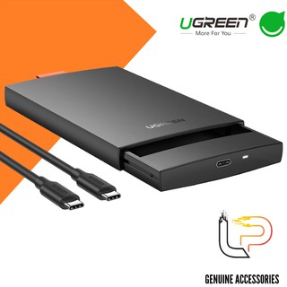Box gắn HDD Ugreen 80556 Chuẩn Sata 2.5 - Usb Type-C - Hộ đựng ổ cứng 2.5 chuẩn Type-C Ugreen 80556
