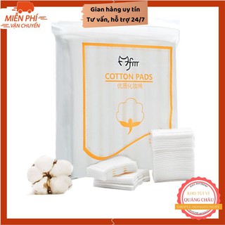 Bông Tẩy Trang FREESHIP Bông Tẩy Trang Cotton Pads Túi 222 Miếng 3 Lớp Siêu Rẻ