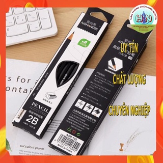 Bút chì 2B Chất lượng cao AISANGBI - Hộp 12 chiếc
