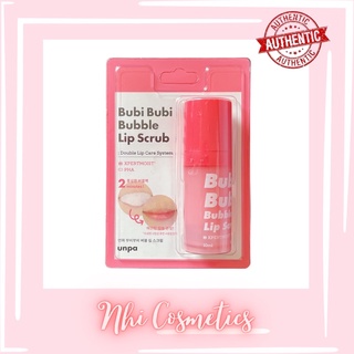 Tẩy da chết môi sủi bọt #BubiBubi