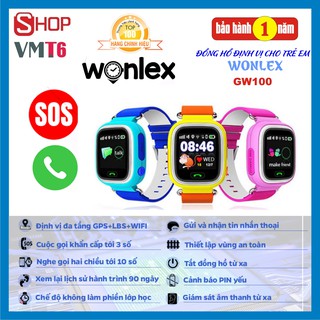 Đồng hồ định vị GPS Wonlex GW100 Chính Hãng bảo hành 12 tháng !