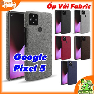 [Ảnh Thật] Ốp Lưng Google Pixel 5 Bọc Vải Fabric Cao Cấp