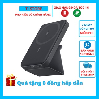 Sạc dự phòng Anker Magsafe 5000mAh A1611 MagGo 622, pin dự phòng từ tính không dây mini iphone 12 13 Pro Max tistore