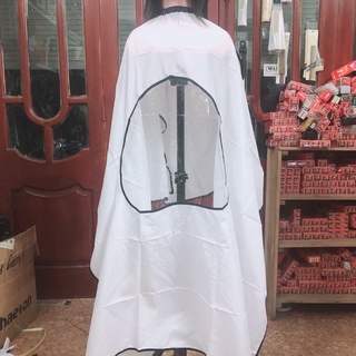 Áo choàng bóng kính cắt tóc nam nữ chuyên nghiệp