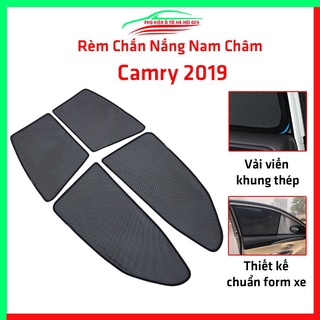 Bộ rèm chắn nắng  TOYOTA CAMRY 2019 cố định nam châm thuận tiện