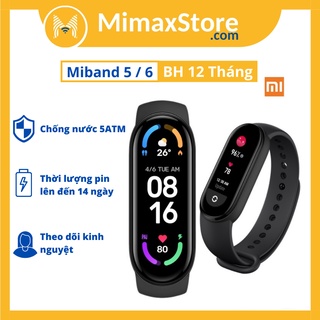 [Hỏa Tốc - HCM] Vòng Đeo Tay Thông Minh Xiaomi Miband 5/ Miband 6 | Hàng Chính Hãng | Bản Quốc Tế | Mimax Store