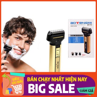 Bộ máy cạo râu,Tông đơ cắt tóc 4 trong 1 BOTENG BT-T3 Thế Hệ Mới (Đen vàng)