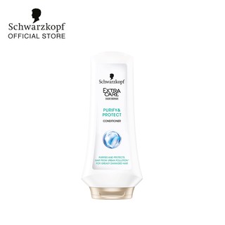 Dầu xả làm sạch sâu và bảo vệ tóc Schwarzkopf Extra Care Purify &amp; Protect Conditioner 400ml