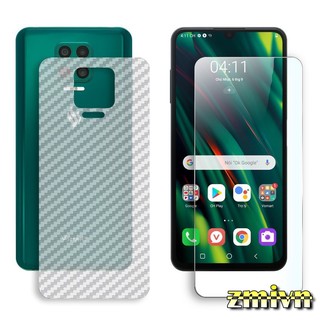 Dán Carbon mặt lưng cho Vsmart Aris / Aris Pro 5g / Kính cường lực trong suốt