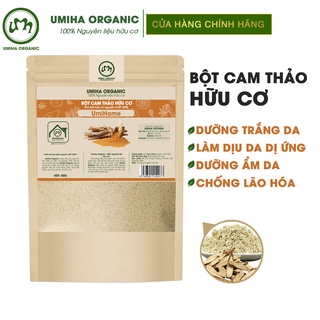 Bột Cam Thảo đắp mặt hữu cơ UMIHA nguyên chất 40G | Licor Ice Powder 100% Organic