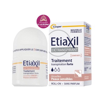 Lăn Khử Mùi Etiaxil Hiệu Quả Cho Da Siêu Nhạy Cảm 15ml Màu Nâu