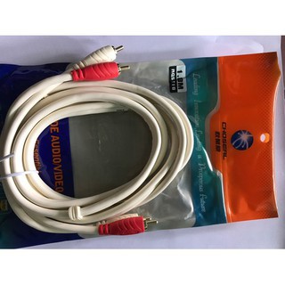 dây av 2-2 dài 1,8m - chính hãng chosel -Bh đổi mới