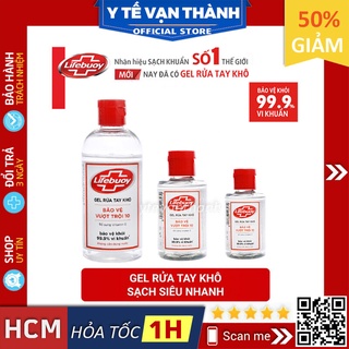 ✅ Gel Rửa Tay Khô- Lifebuoy (Nắp Bật), 50ml, 100ml, 235ml Bảo Vệ Vượt Trội 10, Sát Khuẩn Lifebouy Lifeboy -VT0299