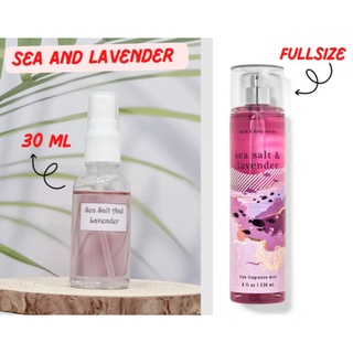 (30ML)XỊT THƠM SEA LAVENDER BATH AND BODYWORKS